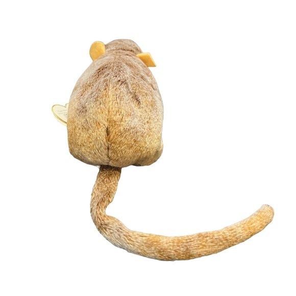 TY Beanie Baby Tiptoe Retired Mouse Bean Bag Stuffed Animal Plush Pretend Play - Picture 3 of 6